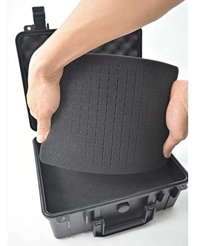 Protective Hard Carry Case with Customizable Foam Insert  280×240×130mm