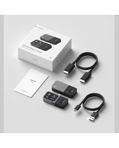 HAGIBIS USB-C Wireless Display Adapter HDMI Mirroring Kit for Phone Tablet & Laptop