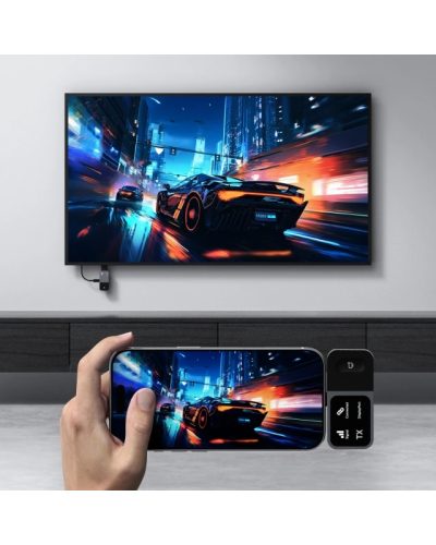 HAGIBIS USB-C Wireless Display Adapter HDMI Mirroring Kit for Phone Tablet & Laptop