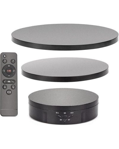 3in1 360° Electric Rotating Display Stand (Black)