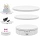 3in1 360° Electric Rotating Display Stand (White) 3in1 360° Electric Rotating Display Stand (White)