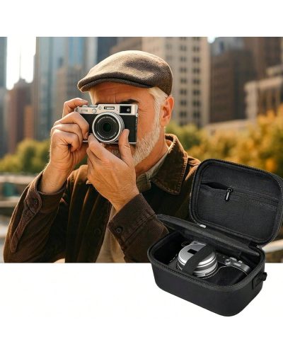 Camera Travel Case with Strap for FUJIFILM X100VI Camera Travel Case with Strap for FUJIFILM X100VI