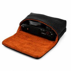 Camera Case Anti-Scratch Camera Protective Bag for RX100/ZV1/ZV-1F/ZV-1ll/G7Xlll (Black)