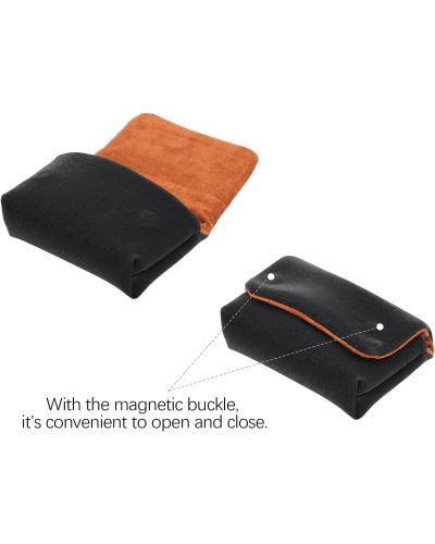 Camera Case Anti-Scratch Camera Protective Bag for RX100/ZV1/ZV-1F/ZV-1ll/G7Xlll (Black)