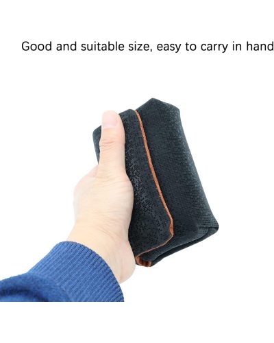 Camera Case Anti-Scratch Camera Protective Bag for RX100/ZV1/ZV-1F/ZV-1ll/G7Xlll (Black)