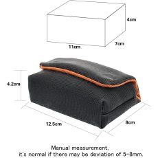 Camera Case Anti-Scratch Camera Protective Bag for RX100/ZV1/ZV-1F/ZV-1ll/G7Xlll (Black)