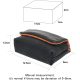 Camera Case Anti-Scratch Camera Protective Bag for RX100/ZV1/ZV-1F/ZV-1ll/G7Xlll (Black)