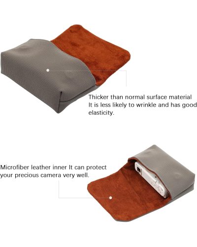 Camera Case Anti-Scratch Camera Protective Bag for RX100/ZV1/ZV-1F/ZV-1ll/G7Xlll (Gray) Camera Case Anti-Scratch Camera Protective Bag for RX100/ZV1/ZV-1F/ZV-1ll/G7Xlll (Gray)