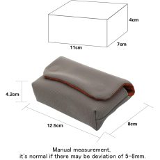 Camera Case Anti-Scratch Camera Protective Bag for RX100/ZV1/ZV-1F/ZV-1ll/G7Xlll (Gray)