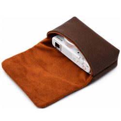 Camera Case Anti-Scratch Camera Protective Bag for RX100/ZV1/ZV-1F/ZV-1ll/G7Xlll (Brwon)
