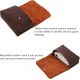 Camera Case Anti-Scratch Camera Protective Bag for RX100/ZV1/ZV-1F/ZV-1ll/G7Xlll (Brwon)