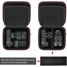 Protective Hard Shell Camera Case for Sony ZV-E10 A6700 A6400 A6600 A6500 A6100 A6000 Travel Bag