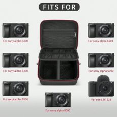 Protective Hard Shell Camera Case for Sony ZV-E10 A6700 A6400 A6600 A6500 A6100 A6000 Travel Bag