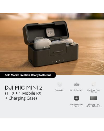 DJI Mic Mini 2 (1 TX 1 Mobile RX & Charging Case)