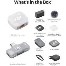 DJI Mic Mini 2 (1 TX 1 Mobile RX & Charging Case)