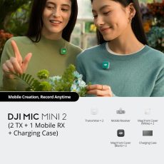 DJI Mic Mini 2 (2 TX + 1 Mobile RX & Charging Case)