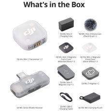 DJI Mic Mini 2 (2 TX + 1 Mobile RX & Charging Case)