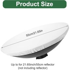 Beauty Dish Diffuser Sock Soft White Lamp Shade Diffuser (55cm)