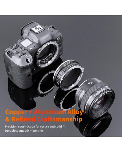 K&F Concept Lens Mount Adapter (Only Manual) for Canon EOS Lens to EOS R Camera Body K&F Concept Lens Mount Adapter (Only Manual) for Canon EOS Lens to EOS R Camera Body