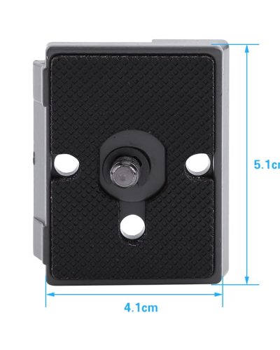 Quick Release Plate Metal Alloy 1/4 Screw Hole Camera Fit Plate for 200PL Manfrotto