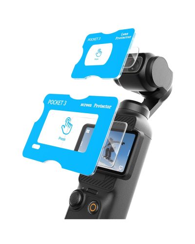 TELESIN Anti-Reflection Screen Protector for Pocket 4/3