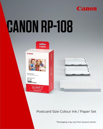 Canon Rp108 Postcard Sized Photo Paper 100×148mm Canon Rp108 Postcard Sized Photo Paper 100×148mm