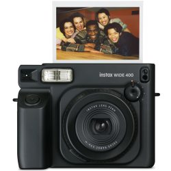 FUJIFILM INSTAX WIDE 400 Instant Film Camera(Jet Black)