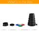 SN-02 Universal Mount Snoot Honeycomb Professional for Studio Flash Godox K-150A K-180A 250SDI 300SDI E250 E300 SN-02 Universal Mount Snoot Honeycomb Professional for Studio Flash Godox K-150A K-180A 250SDI 300SDI E250 E300