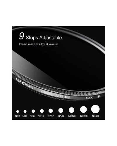 K&F Concept Nano-B Variable ND2-400 Filter 40.5mm