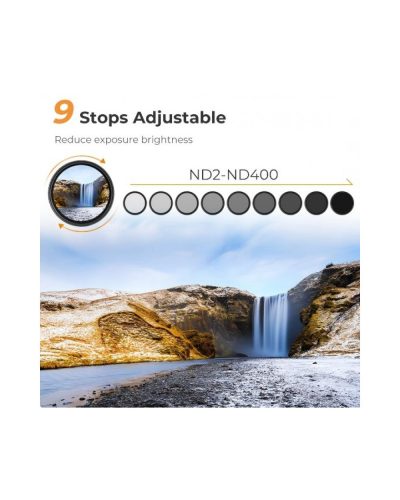 K&F Concept Nano-B Variable ND2-400 Filter 40.5mm