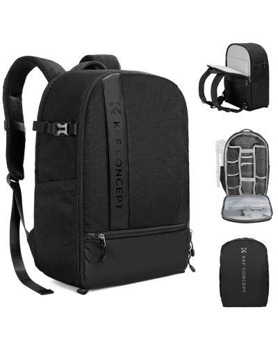 K&F Concept Camera Backpack 18L Nature Wander 04 (Black)