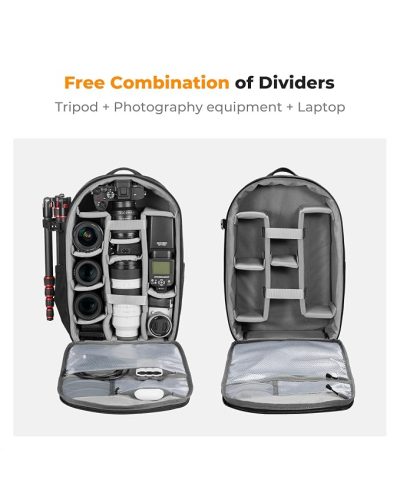 K&F Concept Camera Backpack 18L Nature Wander 04 (Black) K&F Concept Camera Backpack 18L Nature Wander 04 (Black)