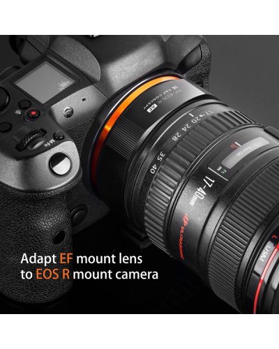 K&F Concept Auto Focus EF/EF-S to EOS R Lens Mount Adapter