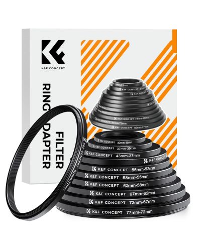 K&F Concept 11 in 1 Step Down Ring Set K&F Concept 11 in 1 Step Down Ring Set