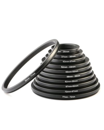 K&F Concept 11 in 1 Step Down Ring Set K&F Concept 11 in 1 Step Down Ring Set