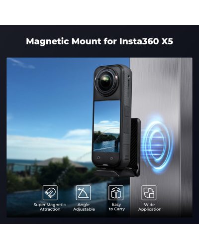 K&F Concept Magnetic Mount Stand for Insta360 X5