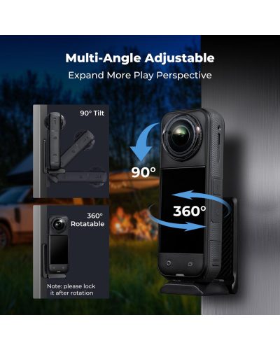 K&F Concept Magnetic Mount Stand for Insta360 X5 K&F Concept Magnetic Mount Stand for Insta360 X5