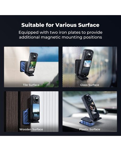 K&F Concept Magnetic Mount Stand for Insta360 X5 K&F Concept Magnetic Mount Stand for Insta360 X5