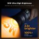K&F Concept SP25C 25W Gobo Photography Light 20 Gobos 9000mAh Portable Video Light
