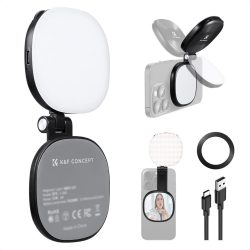 K&amp;F Concept 360° Magnetic Phone Fill Light Black