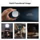 K&F Concept 360° Magnetic Phone Fill Light Black