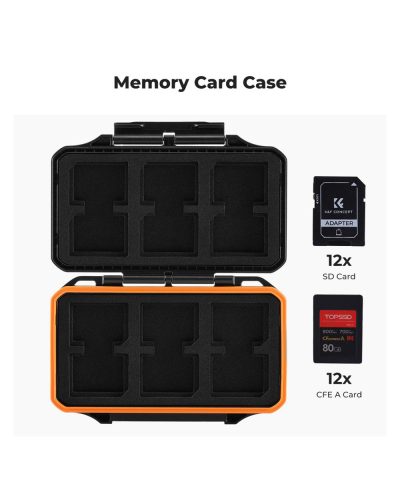 K&F Concept 24 Slots SD Card Holder Memory Card Case