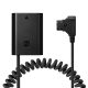  K&F Concept Dummy Battery for D-Tap to NP-FZ100 Dummy Battery Power Cable