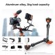K&F Concept 11-Inch Magic Arm with 1/4-Inch Screw & 360° Ball Heads for Monitor LED Light & Camera Rig