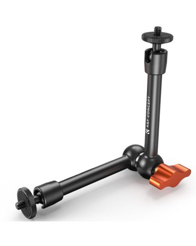 K&F Concept 9.8-Inch Magic Arm with 1/4-Inch Screw & 360° Ball Heads for Camera Monitor & Lighting Setup