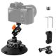 K&F Concept 6-Inch Suction Cup Camera Mount with Magic Arm ARRI & 1/4-Inch 3/8-Inch Threads for Car & Action Camera K&F Concept 6-Inch Suction Cup Camera Mount with Magic Arm ARRI & 1/4-Inch 3/8-Inch Threads for Car & Action Camera