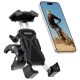K&F Concept Motorcycle Phone Mount with 360° Adjustable Handlebar Clamp for 4.7-Inch–6.9-Inch Phones