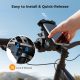 K&F Concept Motorcycle Phone Mount with 360° Adjustable Handlebar Clamp for 4.7-Inch–6.9-Inch Phones