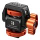 K&F Concept Adjustable Camera Monitor Mount 360° Swivel & 180° Tilt with Cold Shoe & ARRI Mount