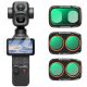 K&F Concept CPL + Black Mist 1/4 + ND2-32 Filter Kit for DJI Osmo Pocket 4P